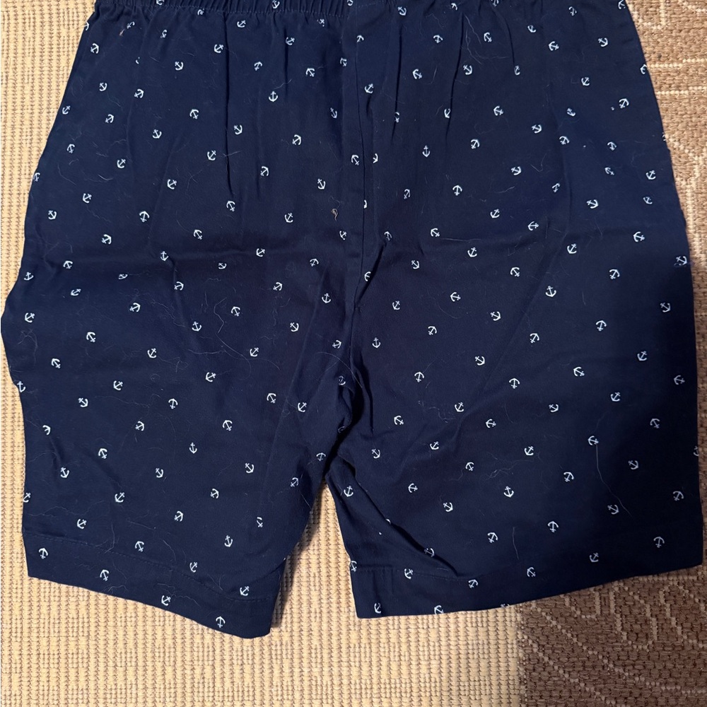 Time and Tru Black and White Polka Dot Shorts and Hanes JMS anchor shorts